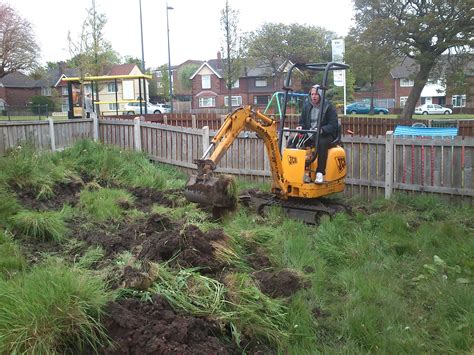 hiring a digger|hire small digger for garden.